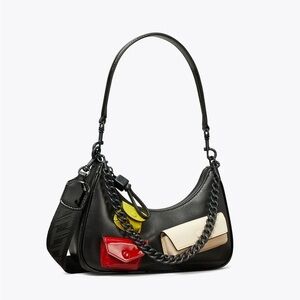 Tory Burch Small Mercer Multi Pocket Shoulder Bag